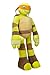 Jay Franco Teenage Mutant Ninja Turtles Plush Stuffed Michelangelo Pillow Buddy - Kids Super Soft Polyester Microfiber, 24 inch (Official Nickelodeon Product), C. Michaelangelo