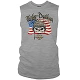 Harley-Davidson Men's Muscle Tee - Willie G Flag | Overseas Tour XL