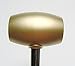 2 LB BRASS MALLETS BRASS HAMMER FOR METALSMITH SILVERSMITH JEWELRY METAL CRAFTS (LZ 2.6 FRE)