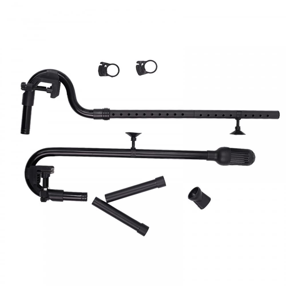 Photo 1 of MiOYOOW Aquarium Water Inlet Outlet Tube Kit, Fish Tank Water Pipe Fittings Aquarium Canister Filter Inflow Outflow Kit for 302B 303B 402AB 403AB Filter, Inner Dia 16 mm Outer Dia 22mm