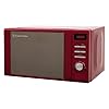 Russell-Hobbs-RHM2064R-20-Litre-800-W-Red-Digital-Heritage-Microwave-with-5-Power-Levels-Automatic-and-Weighted-Defrost-Settings-8-Auto-Cook-Menus-Clock-Timer-Easy-Clean Russell Hobbs RHM2064R 20 Litre 800 W Red Digital Heritage Microwave with 5 Power Levels, Automatic and Weighted Defrost…