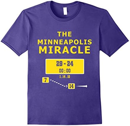 Minneapolis Miracle T Shirt 29 - 24 Score Tee