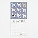 2018 Art Grid Wall Calendar