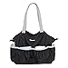Damero Diaper Bag Nappy Tote Organizer Bag Pouch with Multiple Pockets and Stroller Straps (Black)