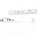 APUXON Soft Tape Measure (79-Inch 2Pack), Body Measurement Sewing Tailor Cloth Ruler (White)