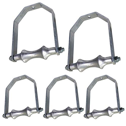Highcraft ISZB-IE14-5 Clevis Roller Hanger Hot Dipped Galvanized Steel for 14''…