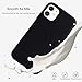 OttarScreen PDTXCLS SPPRANDOM Ermorgen Liquid Silicone Gel Rubber Case Compatible for iPhone 11 6.1 2019, Full Protective Shockproof Ultra Slim (Excellent Touch) -Black