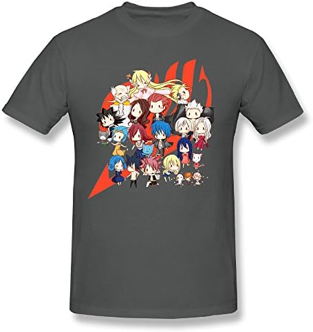 Refire Men's Fairy Tail Logo T-shirt Asphalt M