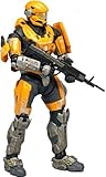 Halo Reach McFarlane Toys Series 1 Exclusive Action Figure GOLD / STEEL Spartan Hazop Custom (Male)