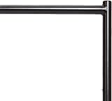 Amazon Basics Clothing Rack with Wheels Heavy Duty 72 x 60 Inches Black view 6