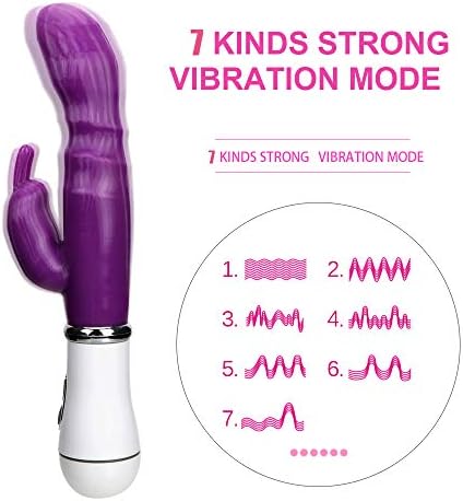 CFLLK Powerful Multi S/Peed R/otating R/abbit Toy, Personal Mssage for Women Purple