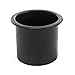 Cup Holder Plastic Pocket Recessed Insert Universal for Boat RV Car Truck Sofa Game Table Marine Pontoon Motorhome Camper