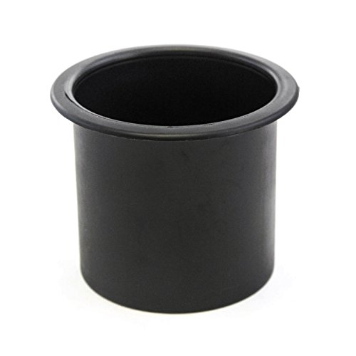 Recessed Plastic Cup Holder for Boats, RVs, Cars, Trucks, Sofas, Game Table Pockets, Etc