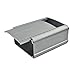 Eightwood Aluminum Project Enclosure Box Electronic Case for PCB Circuit Board DIY- 4.32 x 3.74 x 2.17 inch (L*W*H) Built-in Slot Extrusion Box
