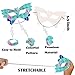 24PCS Girls Headbands for Mermaid Tail, Party Favors for Mermaid Hairbands Girl Hair Accessory, Perfect Party Gift Carnivals Prizes for Cosplay/Birthday/Spa Party Halloween Christmas, Bonus Masks