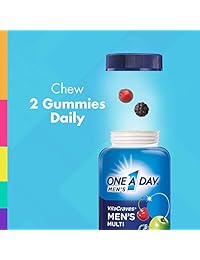 One A Day VitaCraves Multivitamin Gummies, Suplemento con vitaminas A, C, E, B6, B12 y vitamina D,...