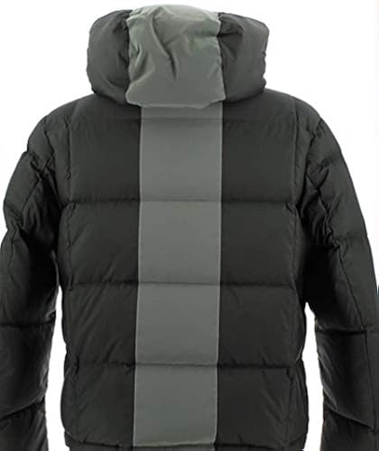 A|X Armani Exchange Men's Ribbed Puffer Jacket with Hood and A|X Armani Exchange Men's Ribbed Puffer Jacket with Hood and