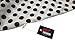 Polka Dot Infinity Scarf for Women with Zipper Storage Pocket - Pop Fashion (Brown)