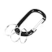 Aluminum Carabiner Camping Bag Hook Split Keyring Chain