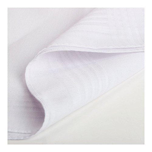 Men's Handkerchiefs,100% Soft Cotton Hankie