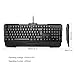 TECKNET Kraken 3 LED Adjustable Backlit Gaming Keyboard and Mouse - Black