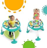 Bright Starts Bounce Bounce Baby 2-in-1 Activity Jumper Table Green view 2