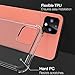 MoKo Compatible with Google Pixel 4 XL Case, Crystal Clear Reinforced Corners TPU Bumper + Anti-Yellow Anti-Scratch Transparent Hard Panel Cover for Google Pixel 4XL 6.3 inch 2019 - Crystal Clear