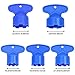 Elcoho 20 Pieces Cache Faucet Aerator Keys Faucet Aerator Removal Wrench Tools for M 16.5 18.5 21.5 22.5 24 Cache Aerators (20)