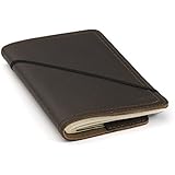 Saddleback Leather Co. Moleskine Notebook Cahier Leather Journal Cover for Sketchbooks and Notebooks Includes 100 Year Warranty
