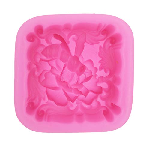 Bee Silicone Mold Craft Art Silicone Soap Mold Craft Molds DIY Handmade Soap Molds (S001) - Thumbnail 4
