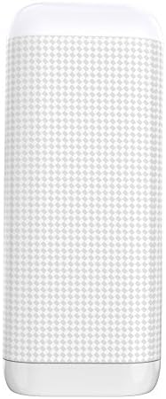 LifeCHARGE Lighthouse 4,000mAh External Backup Power Pack with Powerful LED Torch for smart phones,iPads,Tablets and more-365 Days LifeCHARGE Warranty (White-4000mAh)