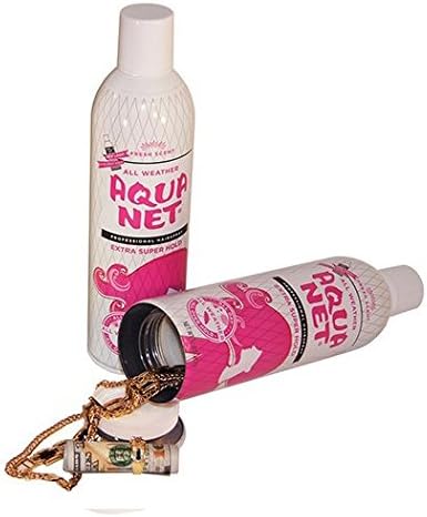 Diversion Dorm Home Can Safe Weighted Fake Aqua Net Hairspray Secret Compartment