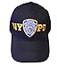 NYPD Baseball Hat New York Police Department Navy & Gold One Size