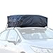 Ivation Car Roof Bag - 100% Waterproof Roof Top Cargo Bag No Rack Needed + Non Slip Roof Mat & Storage Bag, for Any Car Van or SUV (15 Cubic Feet)
