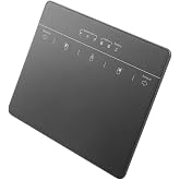 Wired &amp; Wireless Metal Touchpad for PC Computer &amp; Laptop, Rechargeable Trackpad Travel-Friendly Bluetooth &amp; USB Mouse Pad for Windows 7/10/11, Black