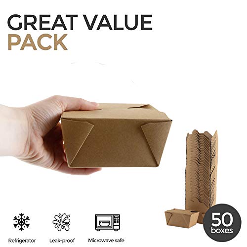 1 Containers+Microwaveable+Kraft+Grease+Resistant