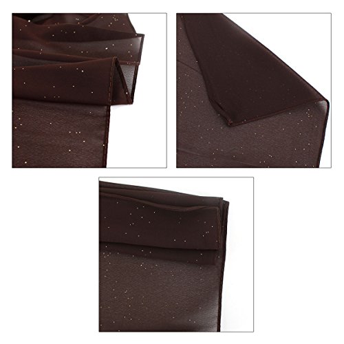 6 Glitter+Sequins+Headscarf+Lightweight+Breathable