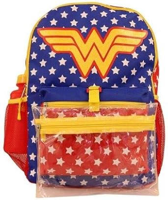 wonder woman backpack and lunchbox