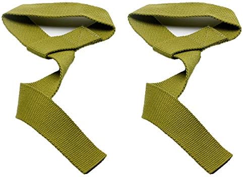 Riarbronee Weight Lifting Gym Straps-Power Hand Bar Straps Weight Lifting Straps Cotton Webbing Wrist Wraps Strengthen Training Workout Exercise Fitness Straps