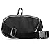 C4wrd Chirpy Super Slim Fanny Pack for Travel, Our Black Money Belt for Men & Women One Size Makes You Happy Keeping Your iPhone Safe & in Easy Reach, Best Waist Pack to Enjoy & Explore The World