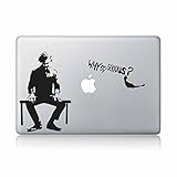 Why So Serious?-Joker Apple Macbook Laptop Vinyl Sticker Decal