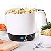 Dash DMC100WH Express Electric Cooker Hot Pot with Temperature Control for Noodles, Rice, Pasta, Soups, Boiling Water & More, 1.2 L, White