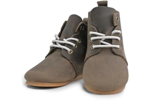 Piper Finn High Top Oxford Kids Shoes Girls & Boys Dress Shoes Girls' & Boys' Oxfords Ankle Toddler Boots with Waxed Leather, Cotton Laces, Cushioned Insoles & Nonskid Rubber Soles