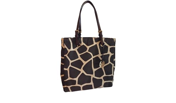michael kors giraffe print tote