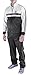 Vertical Sport Men's 2 Piece Jacket Pants Track Suit JS14 (Medium, Black/White/Gray)