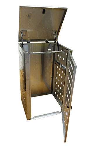 Mülltonnenbox Modell Eleganza für eine 120 Liter Tonne – Bild 5