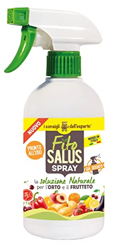 I Consigli dell'esperto- FITO SALUS Tripla Azione -Spray Naturale Anti-Insetti, Funghi e Acari - Protezione Vegetale per Piante e Fiori
