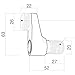 Wall Mount 3-3/8