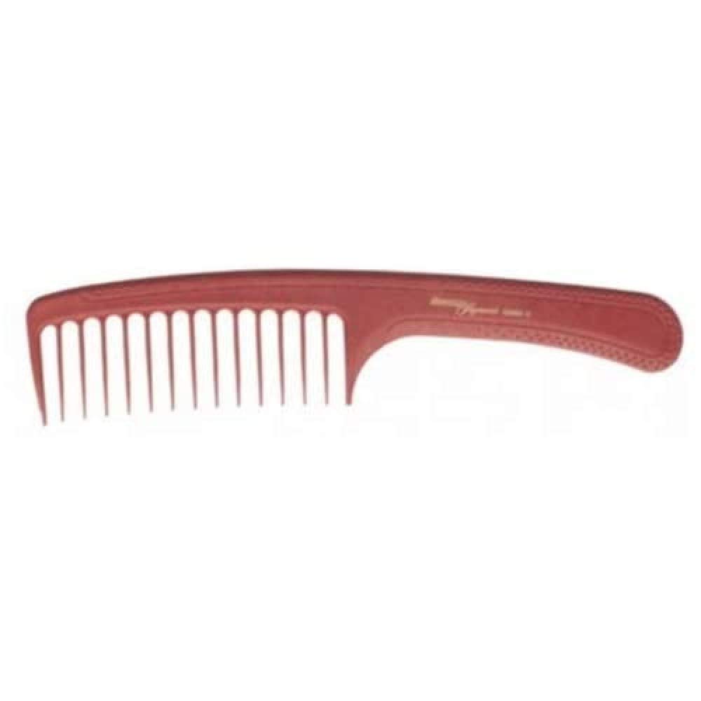Hercules Sägemann HS C12 Carbon Comb, 9-Inch Length, Red, 0.012 kg