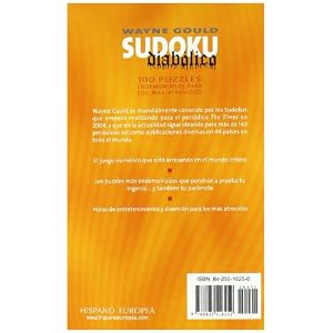 Sudoku Diabolico/ Diabolical Sudoku: 100 puzzles (Spanish Edition)